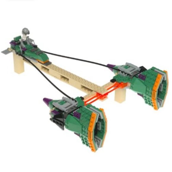 LEGO Star Wars PODRACER vintage original 90s BIG set complete with DIRECTIONS - Picture 6 of 7